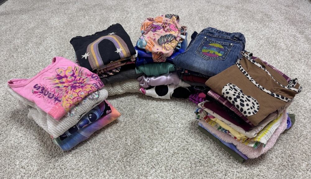 GIRLS CLOTHING MINI WARDROBE Size 6 Dresses Jumpers Outfits Sweaters BUNDLE 35